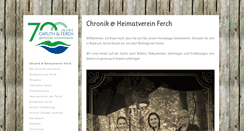 Desktop Screenshot of chronikvonferch.de